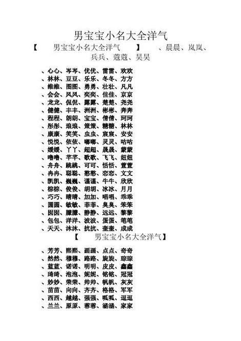 2025出生男宝宝取名 2025最热男宝宝取名