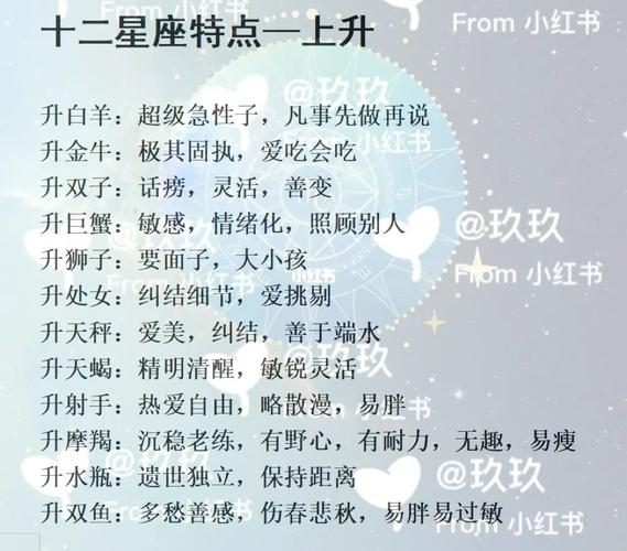 不同上升星座女孩性格 顶级学霸上升星座