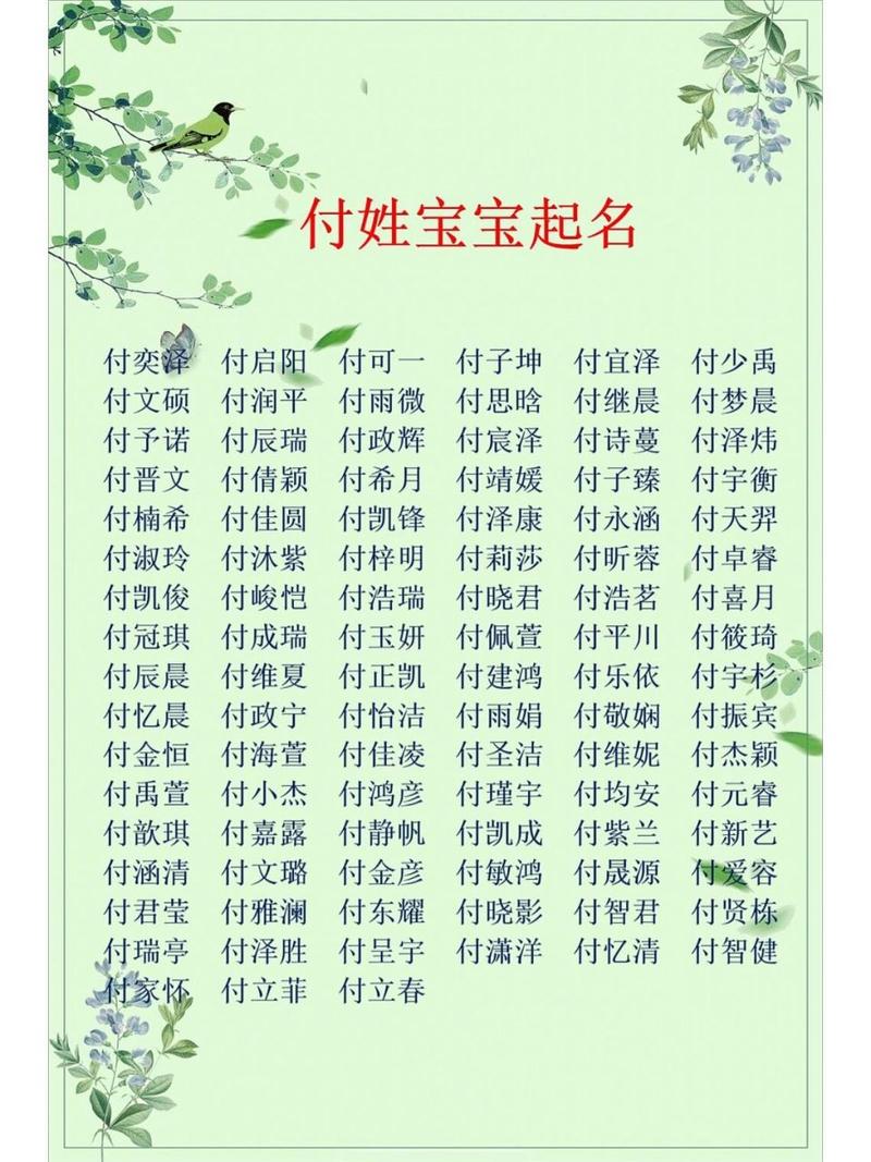 付怎么起名字男宝宝 付耘赫名字的寓意什么