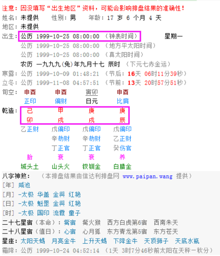 99年十月初九生辰八字 99年十月初五算命